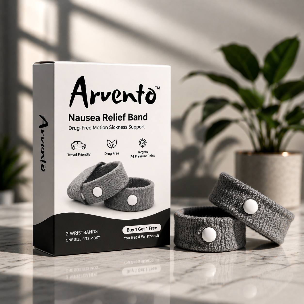 Arvento™ Nausea Relief Band